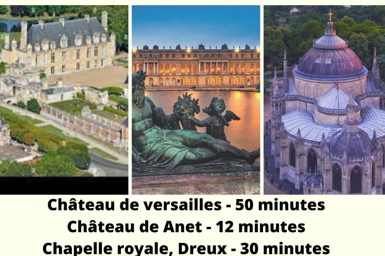 Gite La Fontaine -Cozy-1H De Paris -Jacuzzi Privatif La Boissiere  Exterior photo